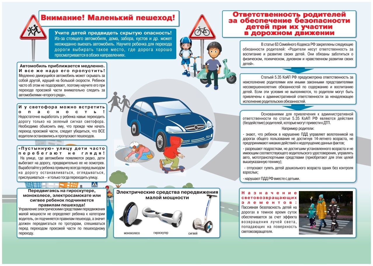 Профилактика дорожно-транспортных происшествий.